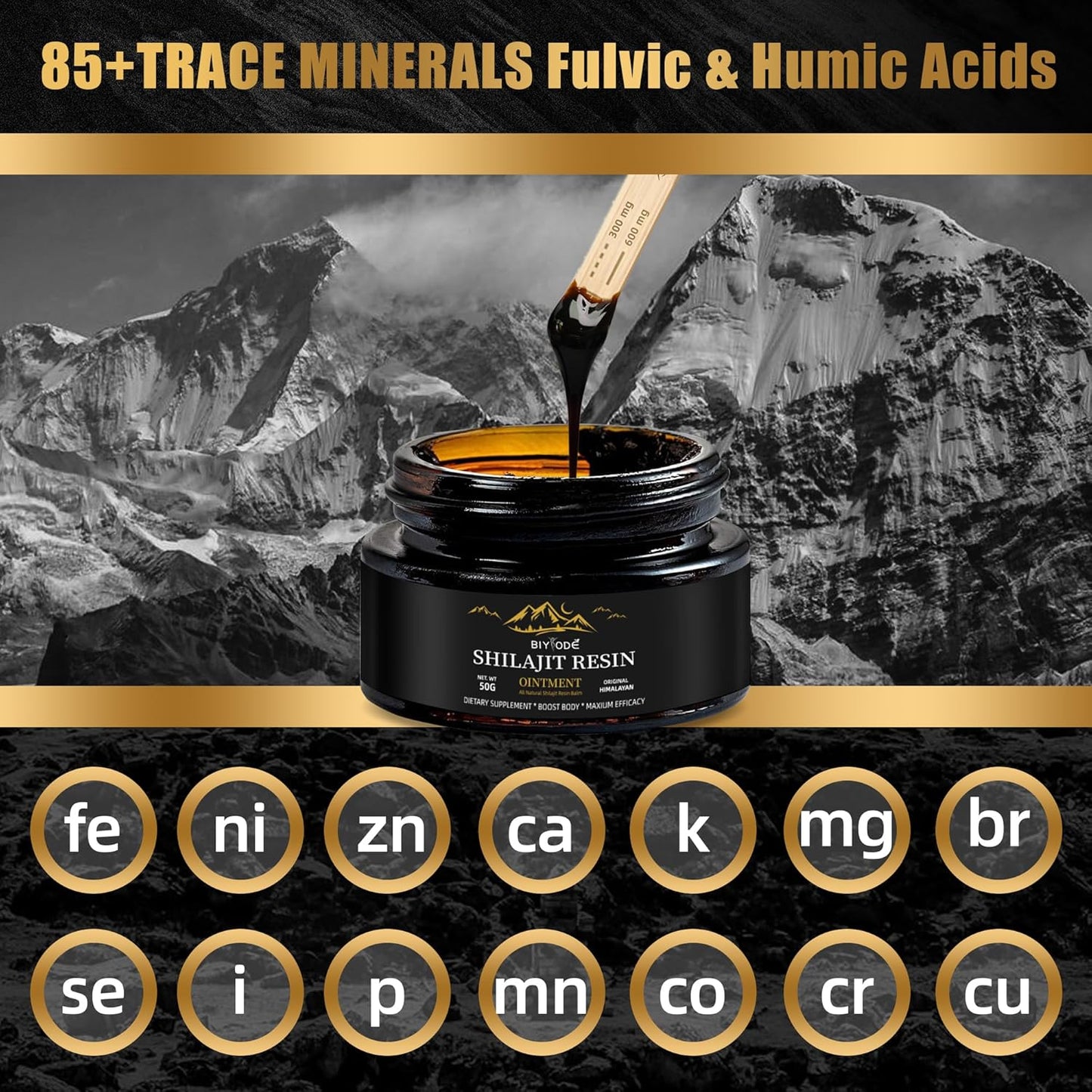 Pure Himalayan Shilajit Resin
