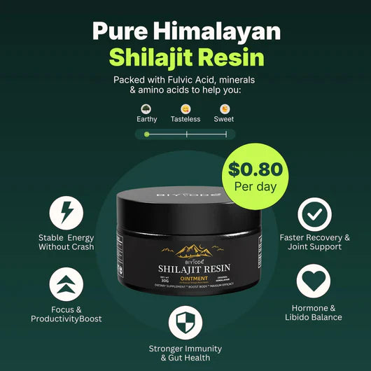 Shilajit Resin for Stamina and Strength: The Complete 2026 Guide