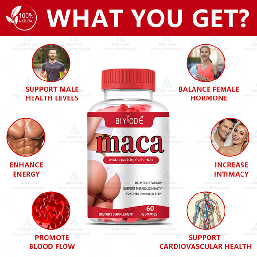 Maca Gummies - Delicious Organic Maca Root Gummy