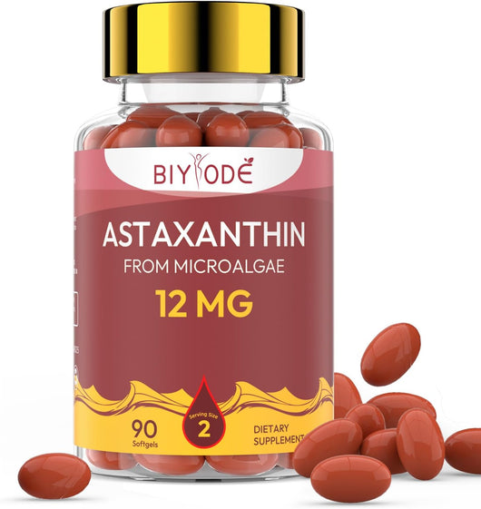 Astaxanthin 12mg Softgels