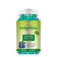 Ginkgo Biloba Gummies For Memory & Focus Support