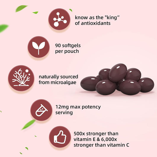 Astaxanthin 12mg Softgels
