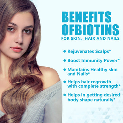 Biotin Gummies with Collagen & Keratin
