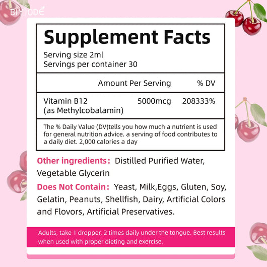 Vitamin B12 Dietary Drops