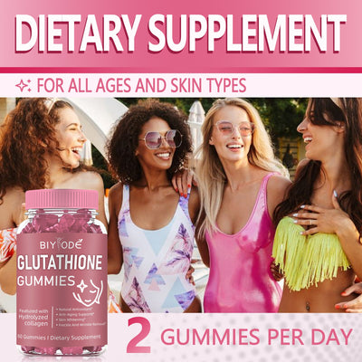 BIYODE Glutathione Collagen Gummies