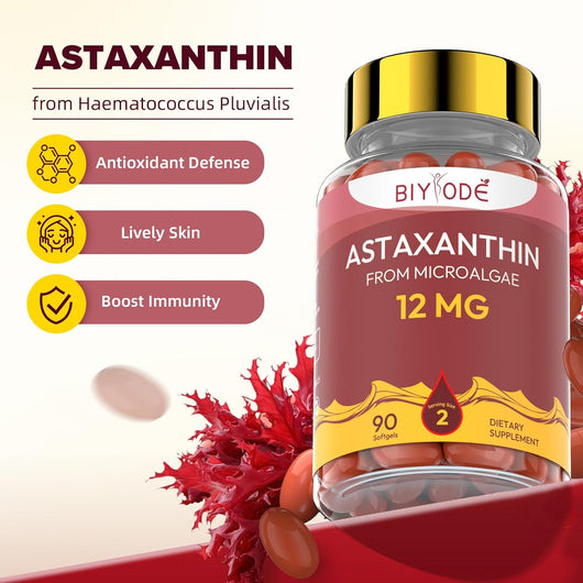 Astaxanthin 12mg Softgels