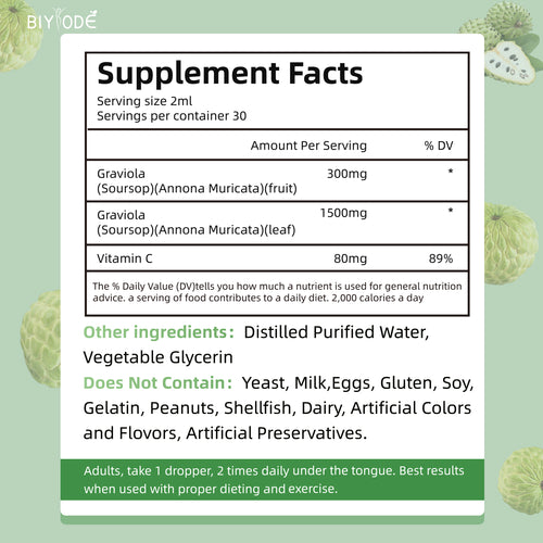 Soursop Graviola Drops