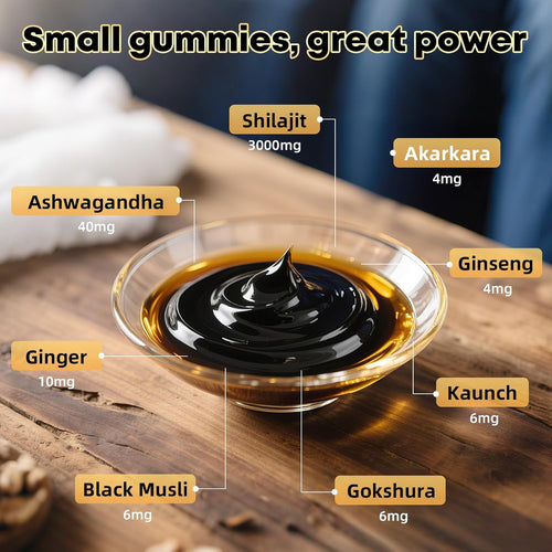 Shilajit Gummies - 90 Gummies