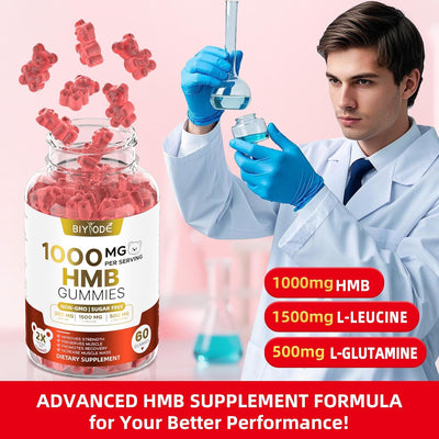 HMB Gummies Women Muscle Strength Support