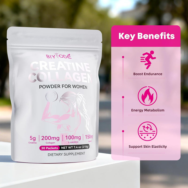 Buy Creatine Powder Sticks for Women Online Biyode