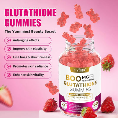 Premium Glutathione Collagen Gummies Daily Use