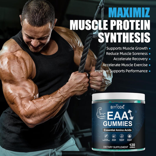 Premium EAA Gummies for Fitness Training