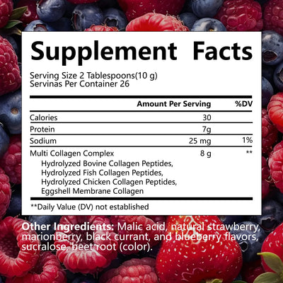 Multi Collagen Peptides Gummies