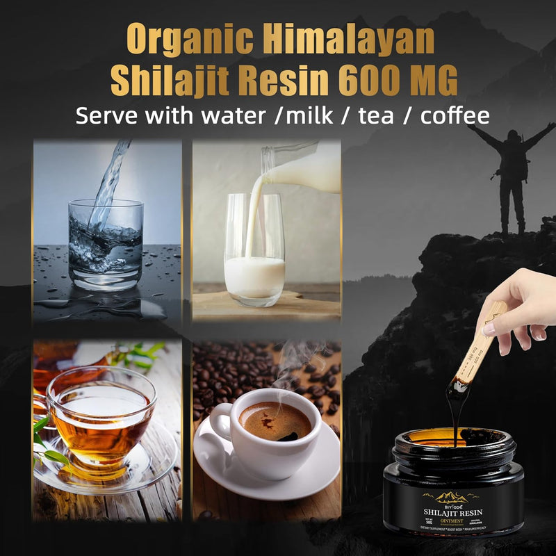 Pure Himalayan Shilajit Resin Daily Use