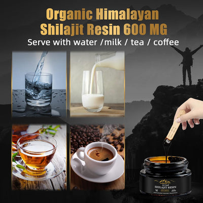 Pure Himalayan Shilajit Resin Daily Use