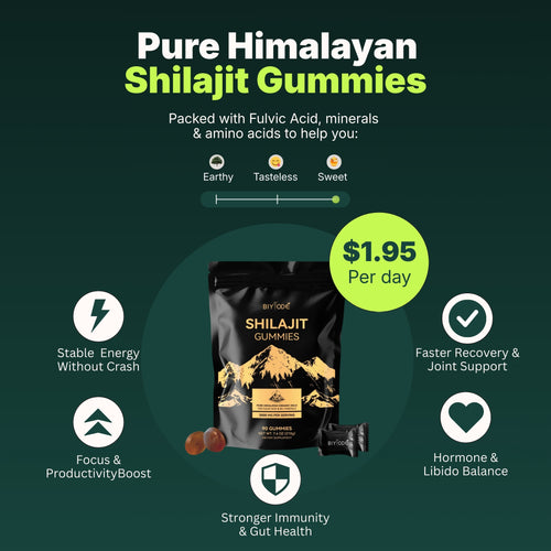Shilajit Gummies - 90 Gummies