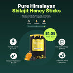 Himalayan Shilajit Honey Sticks Pure Organic Formula