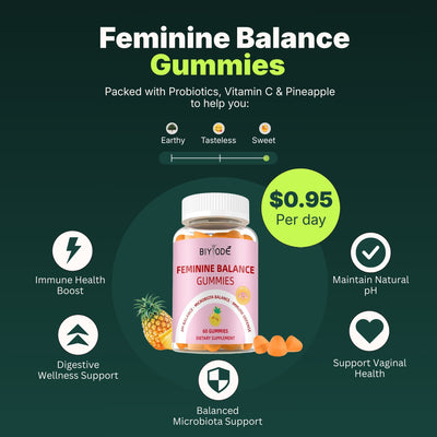Feminine Balance Gummies Women’s Wellness Supplement