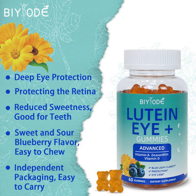 Lutein Gummies Eye Health Supplement