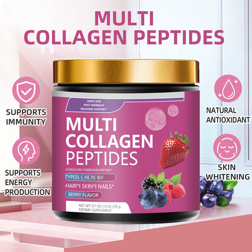 Multi Collagen Peptides Gummies