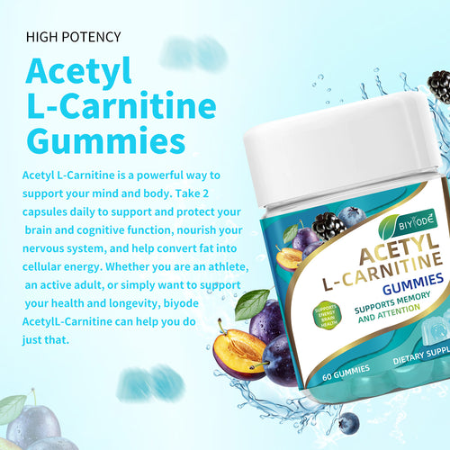 Acetyl L-Carnitine Gummiegel Gummies