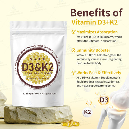 D3 K2 Vitamin Capsules